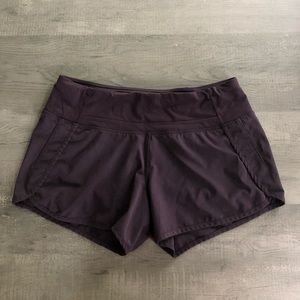 Lululemon Speed Up Low Rise Lined Short 4 inch
